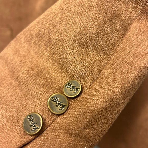 Farah WFF Designer Series Men.UltrasuedeSport Coat Blazer Camel 42R - Picture 5 of 10